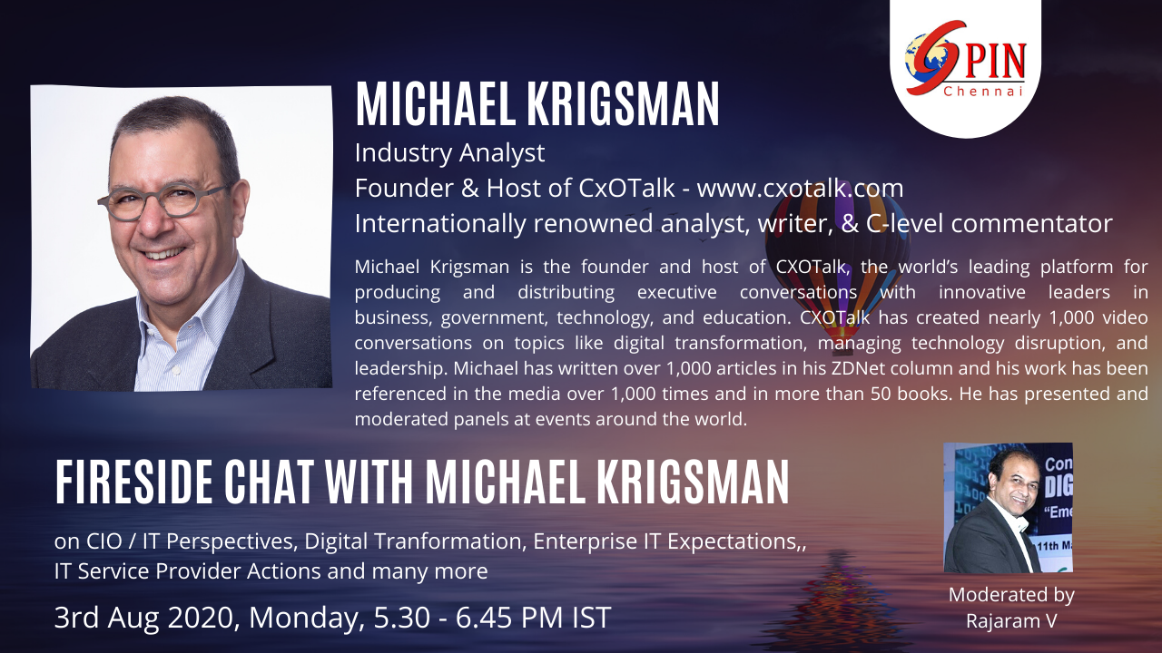 Fireside Chat with Michael Krigsman
