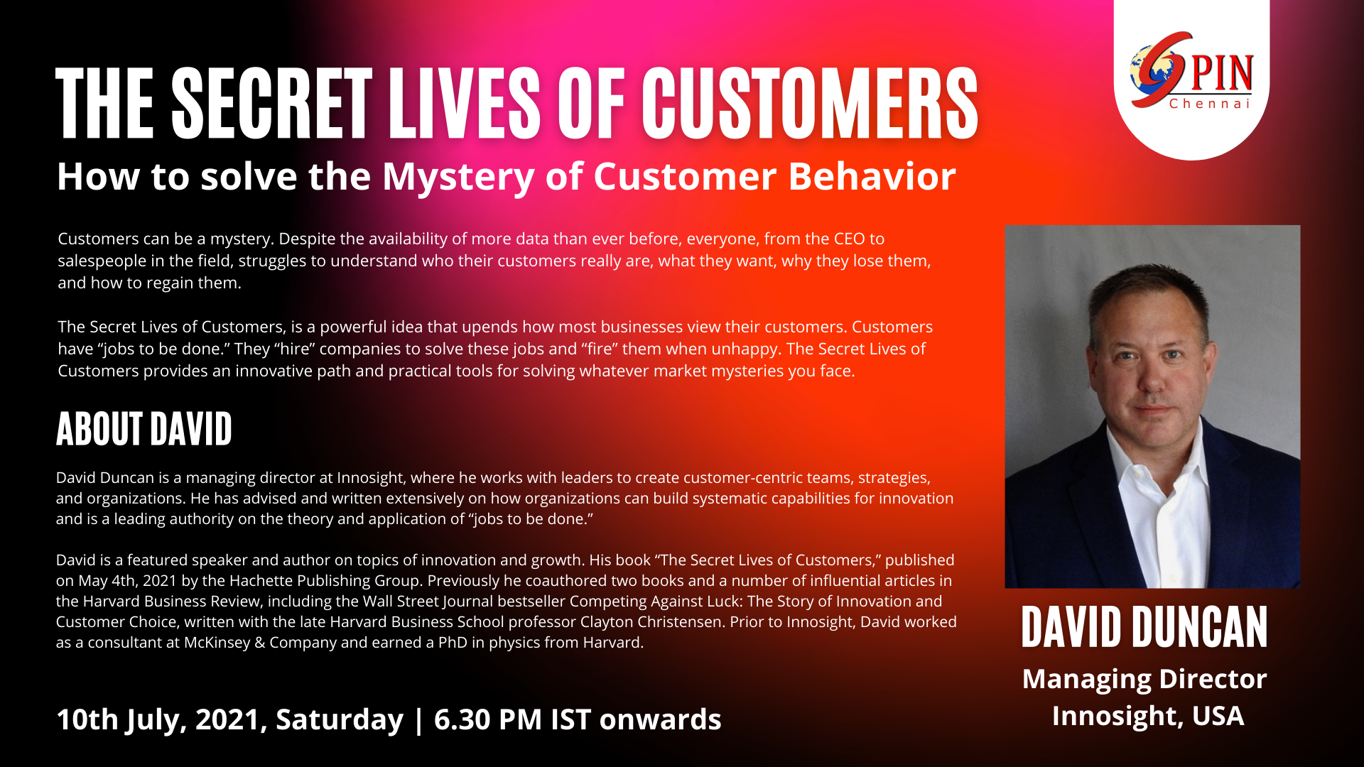 The Secret Lives of Customers - Innosight David Duncan